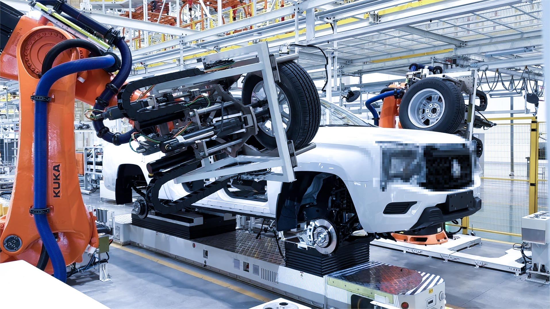 3D視覺引導(dǎo)高精度輪胎裝配