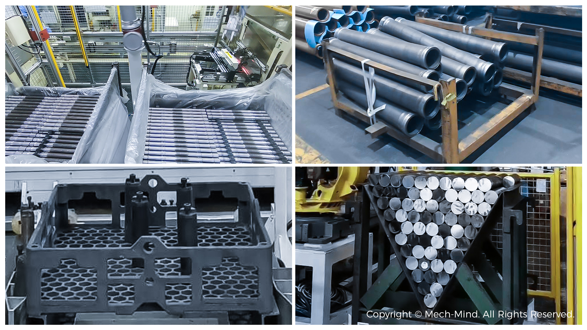 解決方案 | 3D視覺引導(dǎo)軸棒類工件上下料