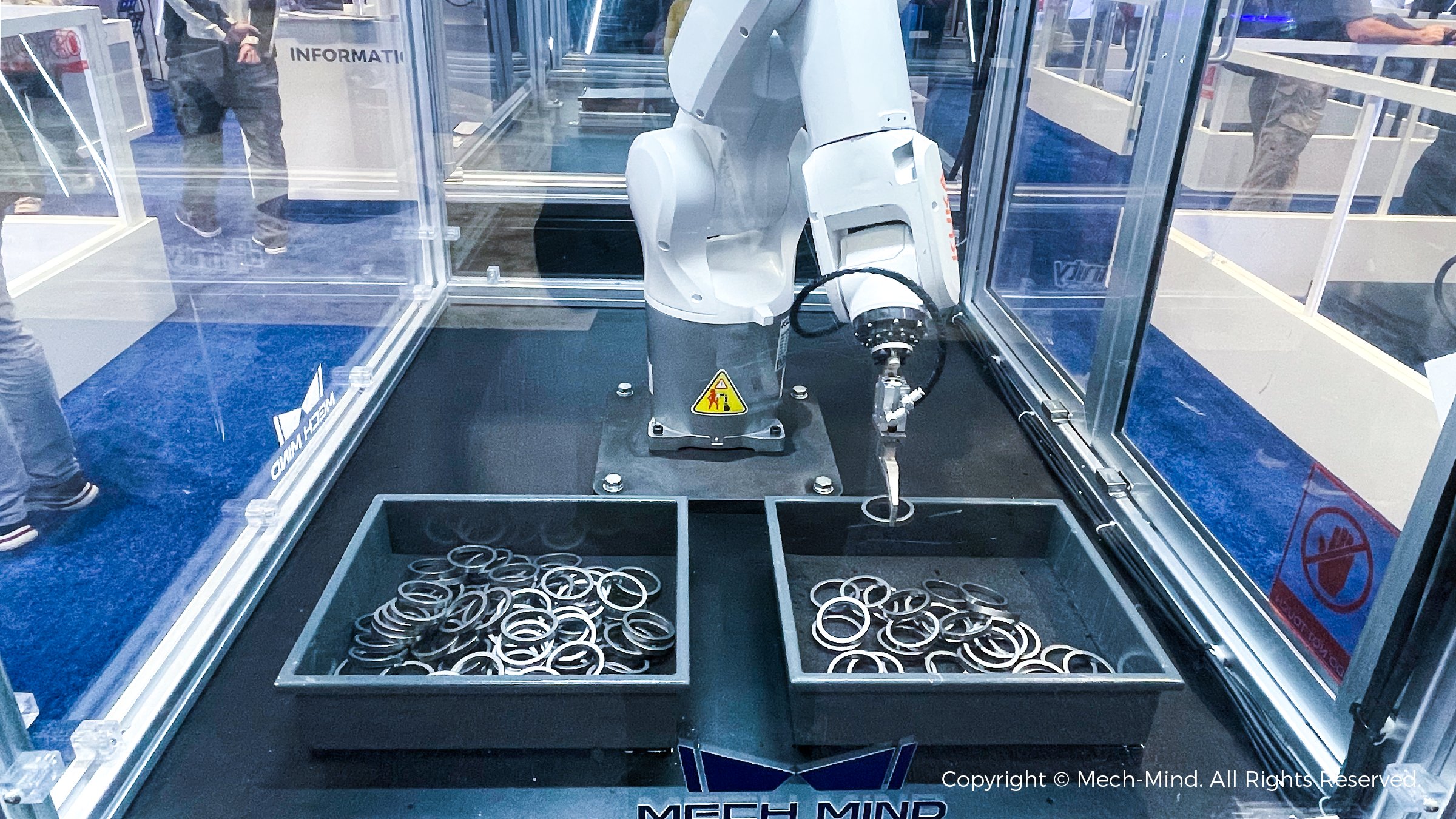 美國自動化盛會AUTOMATE 2024：梅卡曼德作為參展規模最大的中國企業，先進AI+3D技術獲廣泛關注