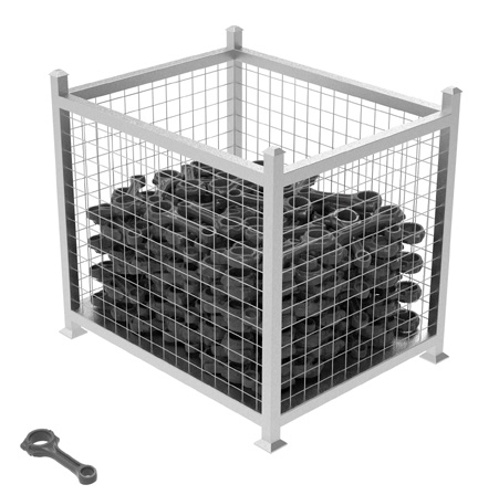 視覺引導工件上料