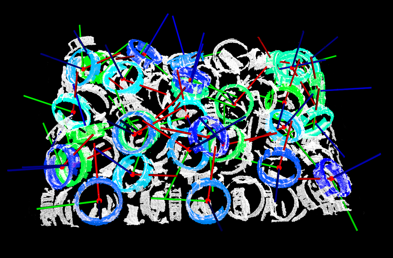 AI視覺引導(dǎo)反光軸承套無序上料 | 國際某大型汽車零部件廠