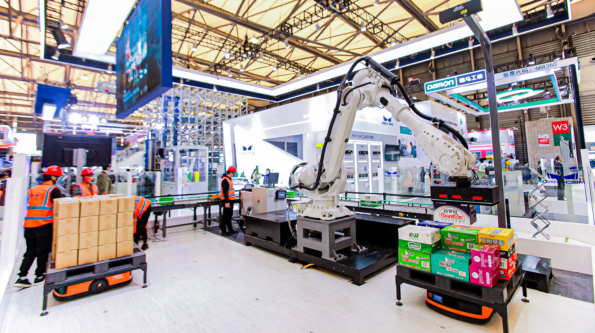 CeMAT現場 | 梅卡曼德全新升級五大物流解決方案重磅亮相，AI+3D賦能智能物流