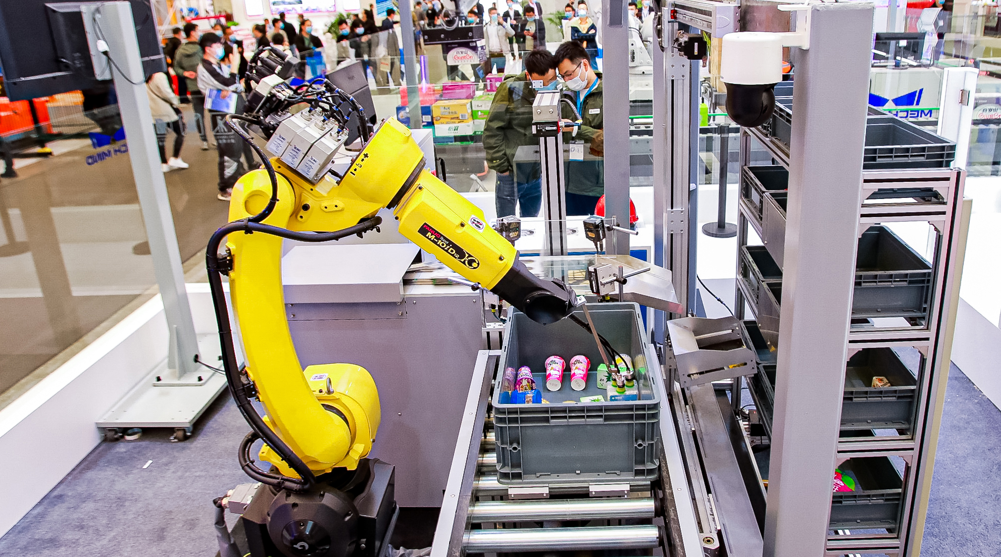 CeMAT現場 | 梅卡曼德全新升級五大物流解決方案重磅亮相，AI+3D賦能智能物流