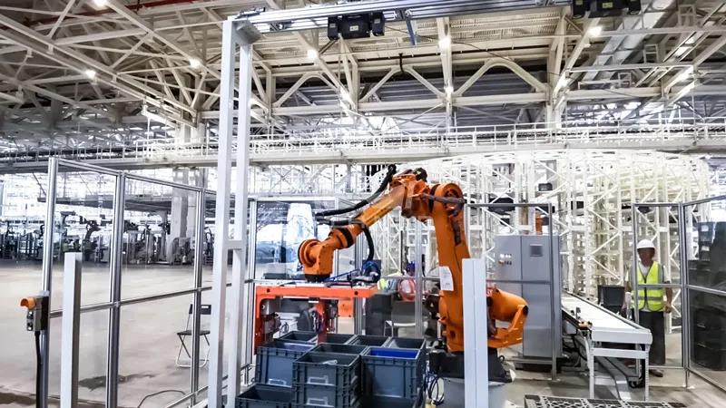 梅卡曼德案例集錦 | 物流行業視覺引導拆碼垛應用