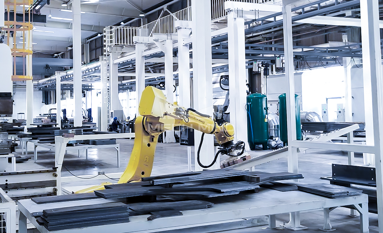 AI視覺引導(dǎo)鋼板折彎上料 | 某大型機(jī)械工程公司