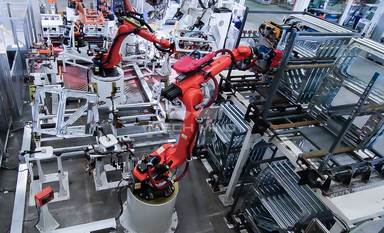 AI視覺引導車門內板抓取下料 | 某大型汽車零部件廠