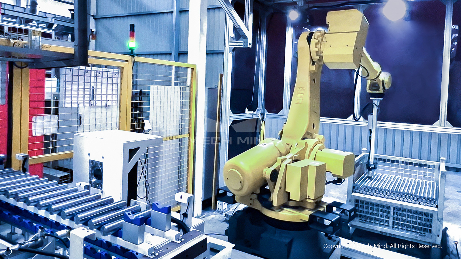 梅卡曼德AI+3D工程機(jī)械上下料解決方案——高質(zhì)量成像、快速新增品規(guī)、深框穩(wěn)定識(shí)別抓取