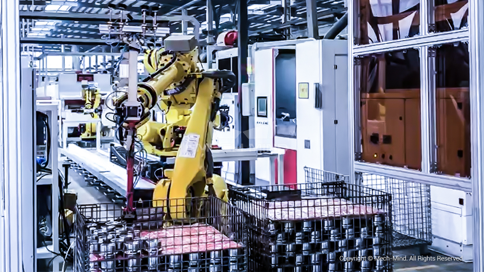 梅卡曼德AI+3D工程機(jī)械上下料解決方案——高質(zhì)量成像、快速新增品規(guī)、深框穩(wěn)定識(shí)別抓取