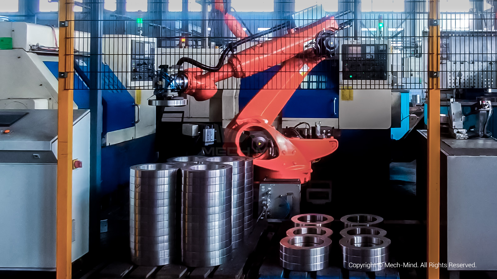 視覺引導慣性環上料 I 某大型汽配廠 視覺引導慣性環上料 I 某大型汽配廠