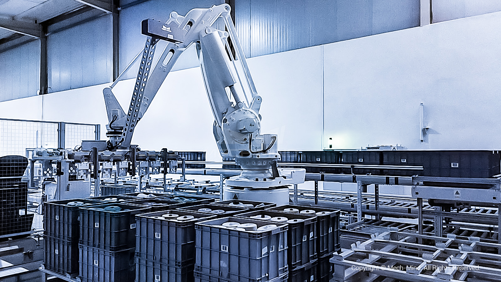 解決方案 | AI+3D視覺引導周轉箱/料箱拆垛，大幅提升物流效率