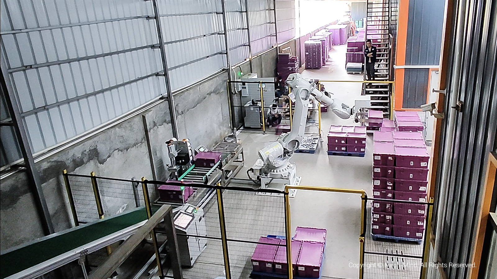 解決方案 | AI+3D視覺引導周轉箱/料箱拆垛，大幅提升物流效率