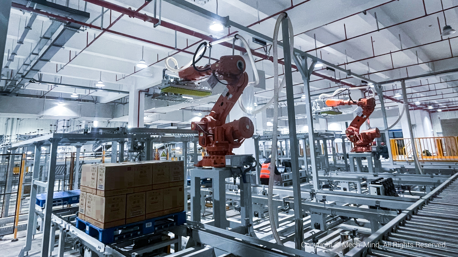 物流搬運(yùn)場(chǎng)景3D相機(jī)Mech-Eye DEEP全新升級(jí)，超大視野、超大景深、抗環(huán)境光性能優(yōu)異